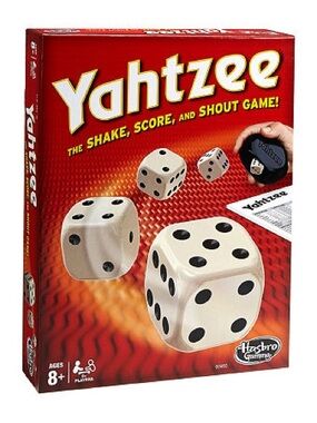 NEW Hasbro Classic Yahtzee Game
